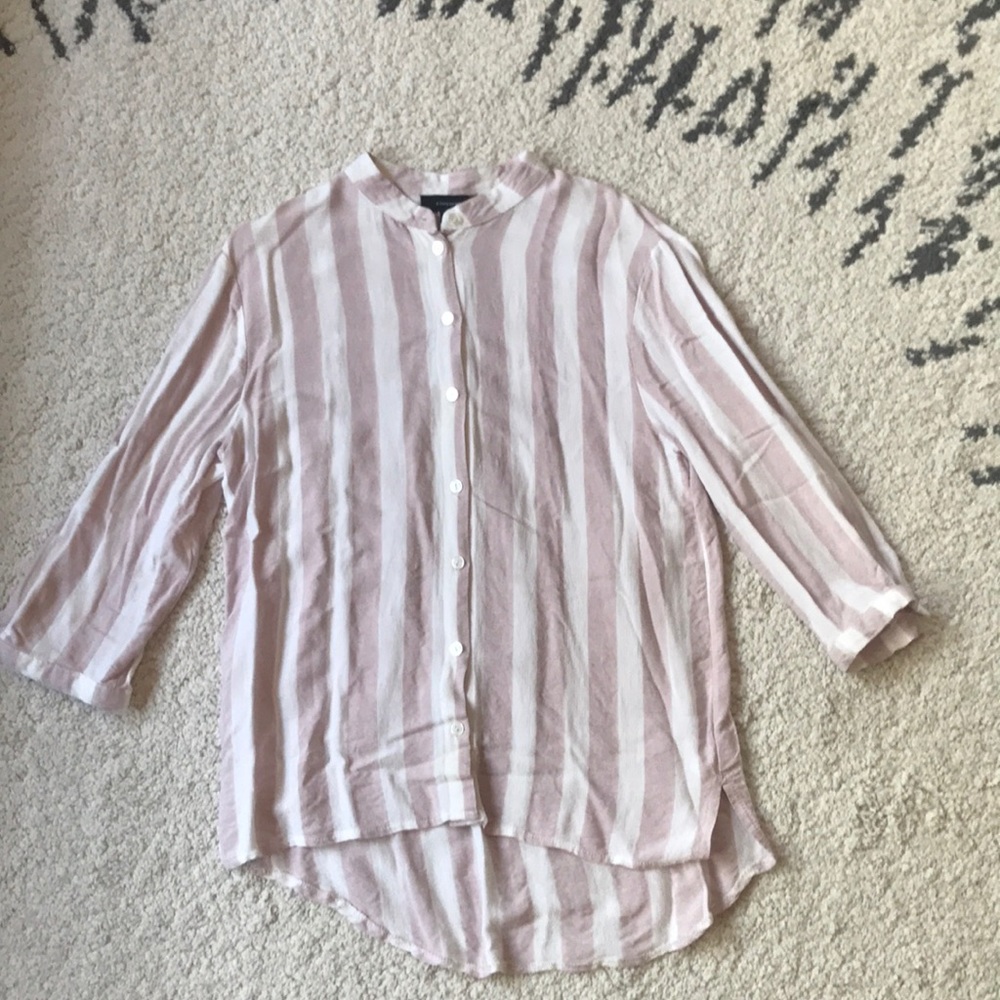 Button down peasant top - Picture 2 of 4